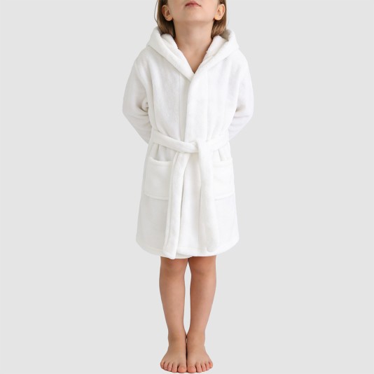 High-quality soft and skin-friendly hooded bathrobe