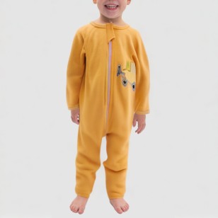 Comfortable and breathable boys' onesie pajamas