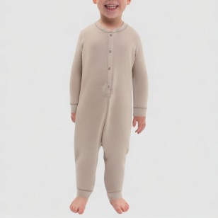 Soft and comfortable boys' one-piece pajamas