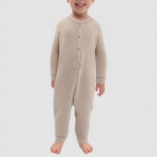 Soft and comfortable boys' one-piece pajamas