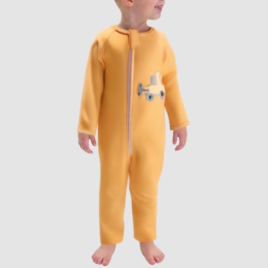 Comfortable and breathable boys' onesie pajamas