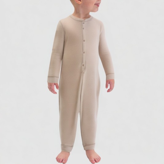 Soft and comfortable boys' one-piece pajamas