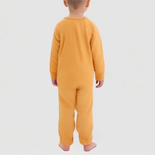 Comfortable and breathable boys' onesie pajamas