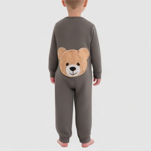 Casual and comfortable boys' onesie pajamas