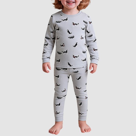 Casual and comfortable boys' pajama set