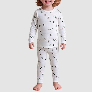 Cartoon soft and breathable boys' pajama set