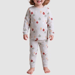 Stylish printed soft boys' pajama set