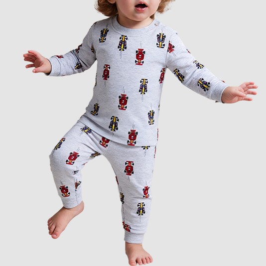 Soft and skin-friendly boys' pajama set
