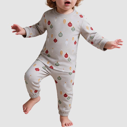 Stylish printed soft boys' pajama set