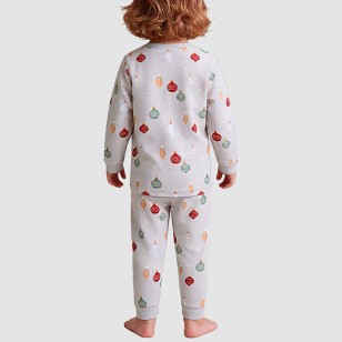 Stylish printed soft boys' pajama set