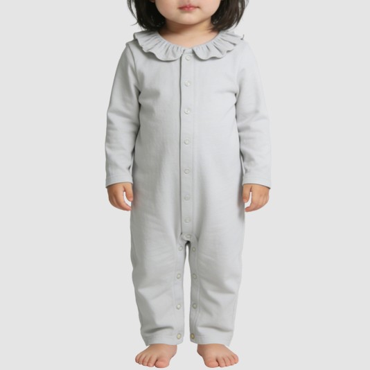 High-quality and comfortable thin girls' onesie pajamas