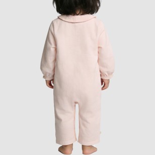 Simple pure cotton girls' thin onesie pajamas