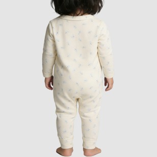 Cartoon soft girls' thin onesie pajamas