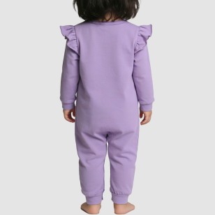 Soft and skin-friendly thin girls' onesie pajamas
