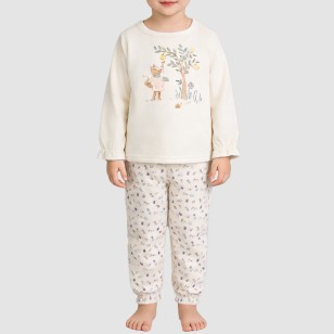 Casual and comfortable girls' pajama set