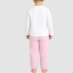Soft and comfortable velvet girls' pajama set