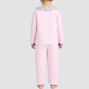 Comfortable autumn girls' pajama set