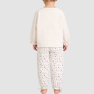 Casual and comfortable girls' pajama set